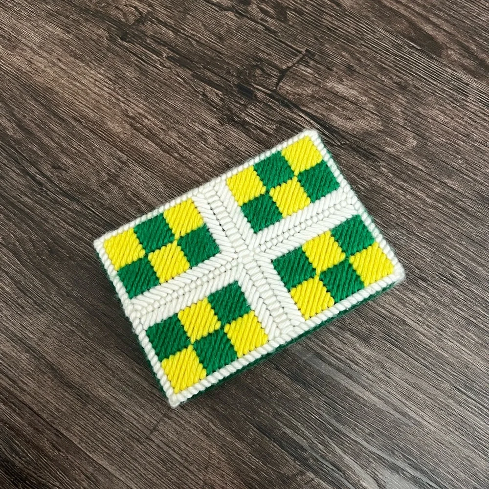 Vintage Knit Deck of Cards + Keepsake Box Baylor Packers